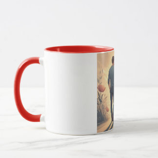 Taza Café Mug y té verde y cualquier cosa usada