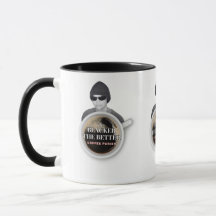 ¡Café negro Thug Mug!