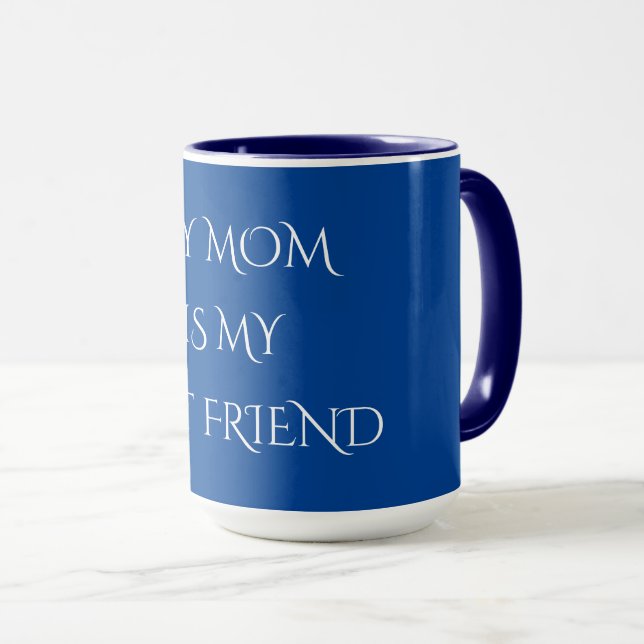 Taza Café o té "MAMÁ" dos TONED mug. (Anverso derecho)