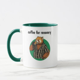 Taza café para la recuperación