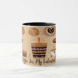 Taza Café Para Mi Dibujo De San Valentín Cute No1