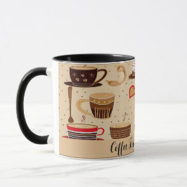 Taza Café Para Mi Dibujo De San Valentín Cute No3