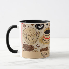 Taza Café Para Mi Dibujo De Valentine Cute N4