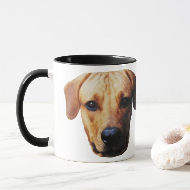 Taza Café para perros personalizado (Con donut)