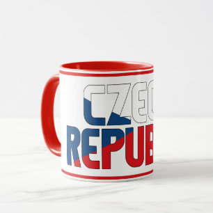 Taza Café patriótico de bandera nacional de la Repúblic