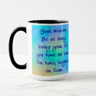 Taza Café Personalizado Combo De 15 oz Inspirador Por Z