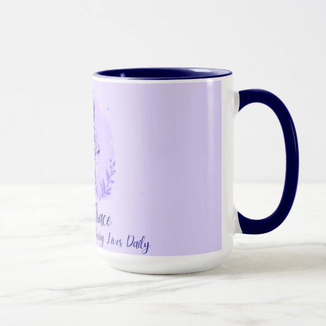 Taza Café personalizado de la enfermera café: alimentad (Derecha)