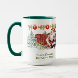 Taza Café personalizado de Santa Ho-Ho-Ho
