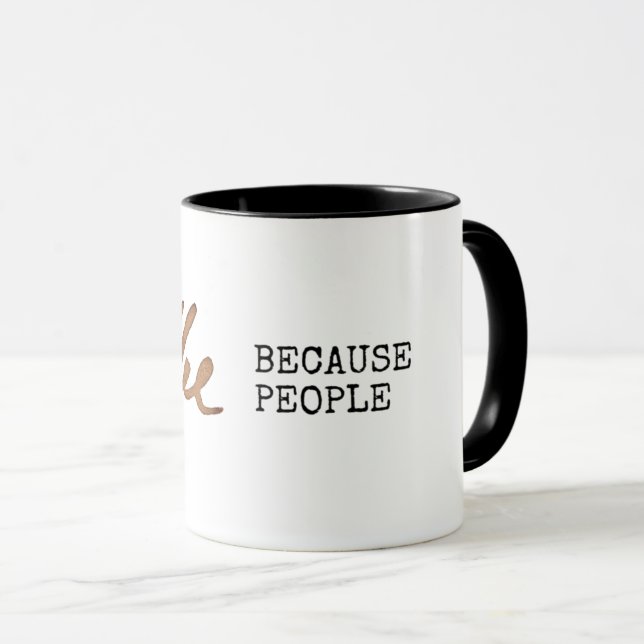Taza Café porque la gente es divertida (Anverso derecho)