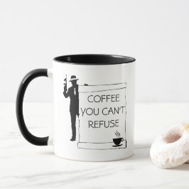 Taza Café que no puedes rechazar personalizable gracios