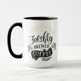 Taza Café recién hecho
