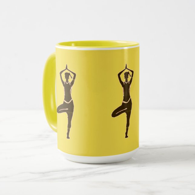 Taza Café Stand Yoga (Anverso izquierdo)
