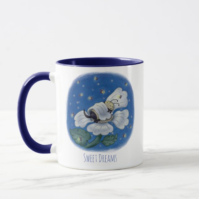 Taza Café "Sweet Dreams" de Abeja dormido (Izquierda)
