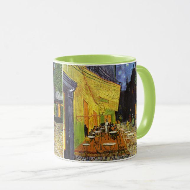 Taza Cafe Terrace de noche de van Gogh (Anverso derecho)