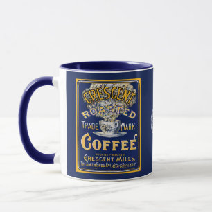 Taza Café tostado de media luna