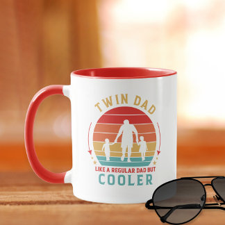 Taza Café Twin Dad Retro Sunset