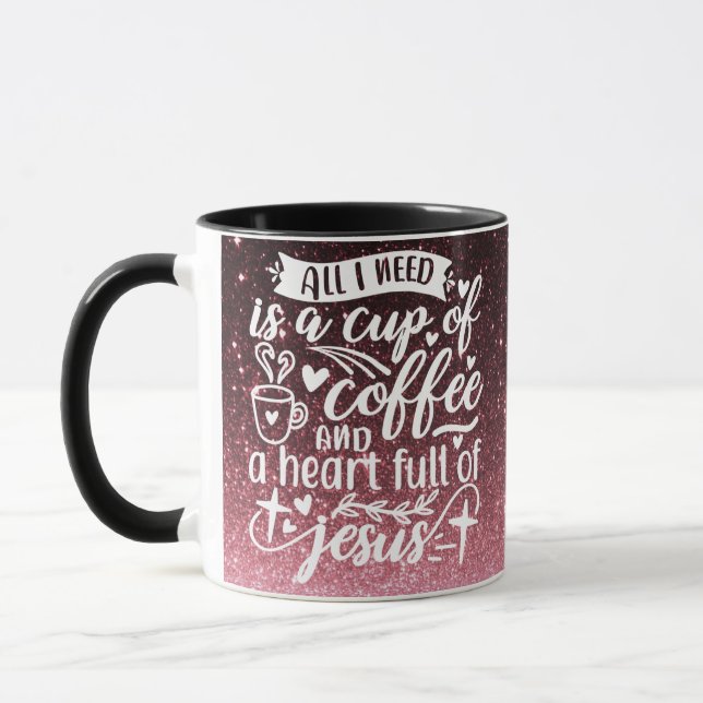 Taza Café y Jesús (Izquierda)