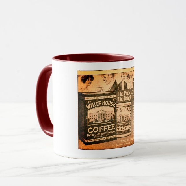 Taza Café y té de la Casa Blanca (Anverso izquierdo)