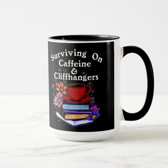 Taza Cafeína y suspense Colorido (Derecha)