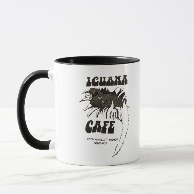 Taza Cafetería original de Iguana (Izquierda)