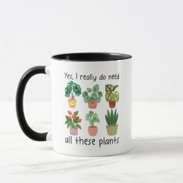 Taza Cafetería para mamá de planta o papá de planta