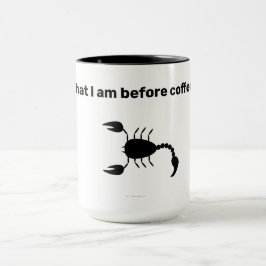 Taza Caffeine Scorpion