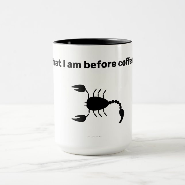 Taza Caffeine Scorpion (Centro)
