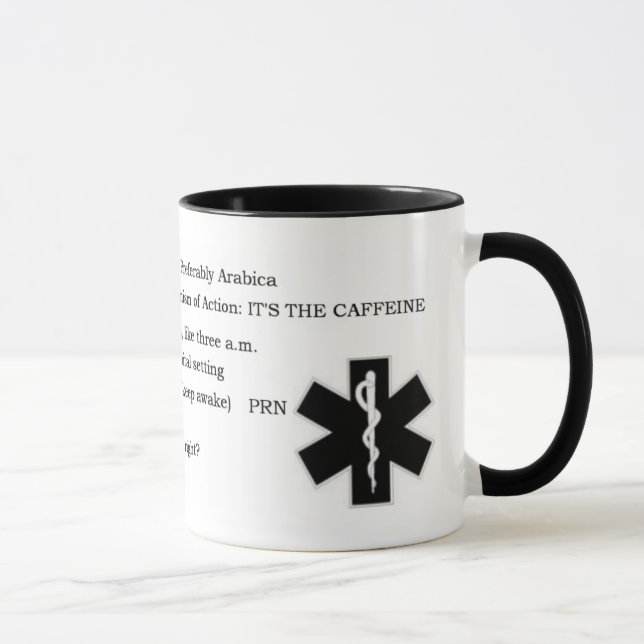 Taza CaffeineRX (Derecha)