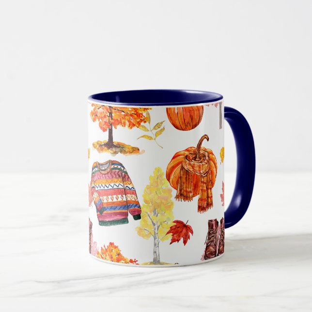 Taza Caída/Otoño Mug (Anverso derecho)