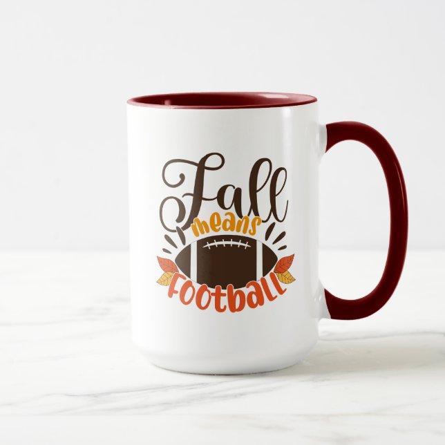 Taza Caída significa Fútbol (Derecha)