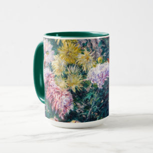 Taza Caillebotte - Crisantemo blanco y amarillo