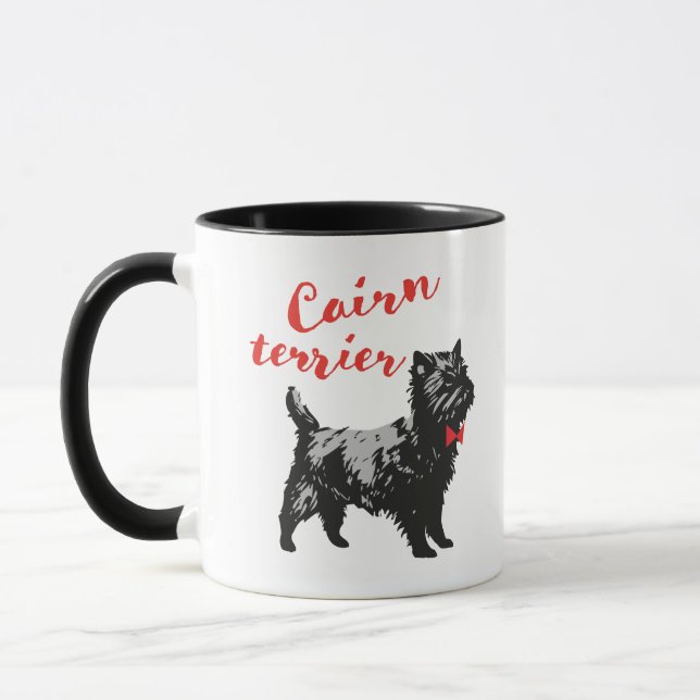 Taza Cairn terrier (Izquierda)