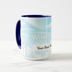 Taza Caja de pala de energía eólica