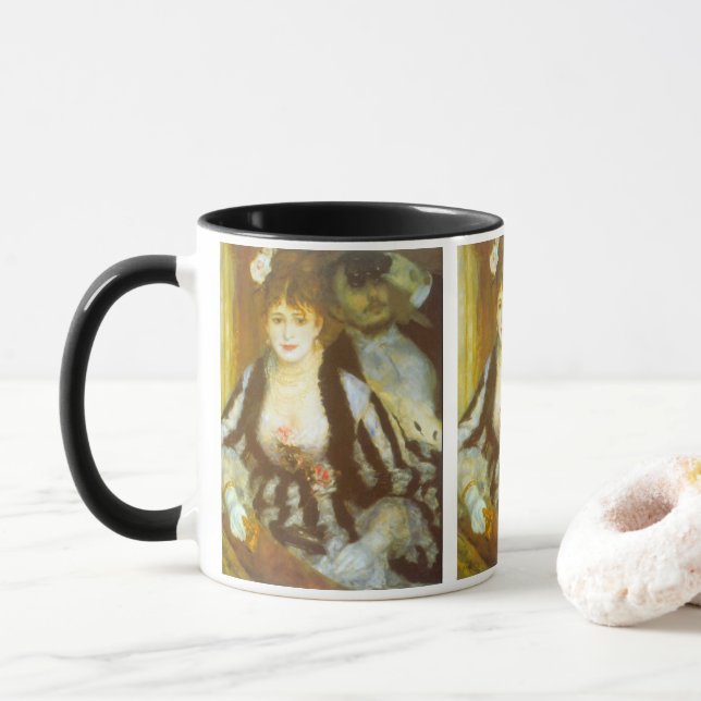 Taza Caja de teatro de Pierre Renoir, Bella Artes de ép (Con donut)