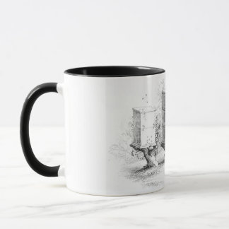 Taza Cajas de abejas ventilares Miel