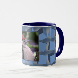 Taza Cajas tumultuosas azules