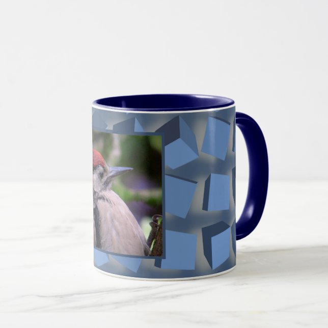 Taza Cajas tumultuosas azules (Anverso derecho)