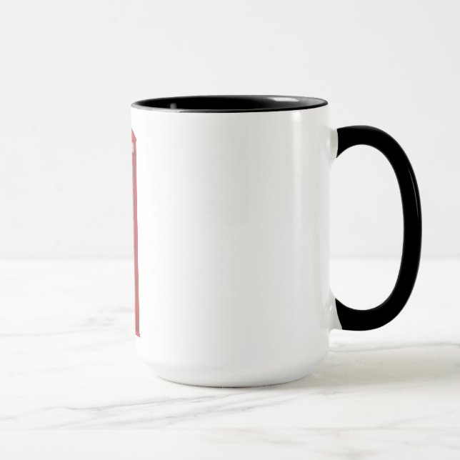 Taza Cajetín Rojo de Teléfono (Derecha)