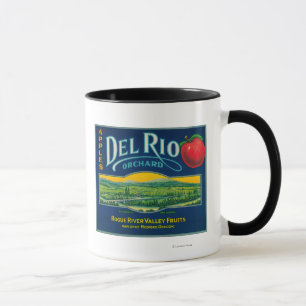 Taza Cajón LabelMedford de Del Río Apple, O