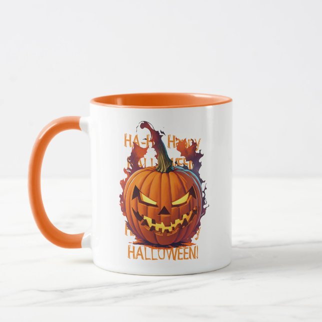 Taza Calabaza de Halloween (Izquierda)