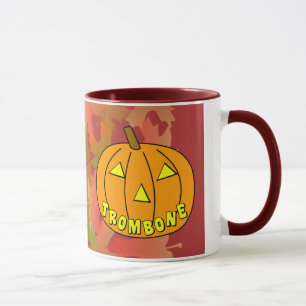 Taza Calabaza de Halloween de Trombone