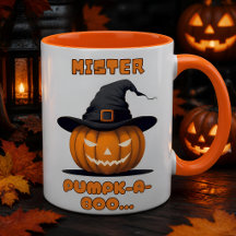 Calabaza de Halloween Señor Pumpk-A-Boo