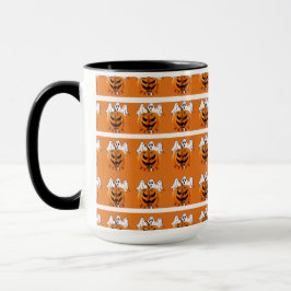 Taza Calabaza espeluznante de Halloween con fantasma y 