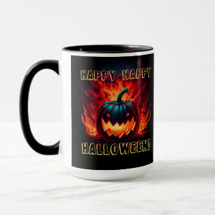 Taza Calabaza feliz de Halloween