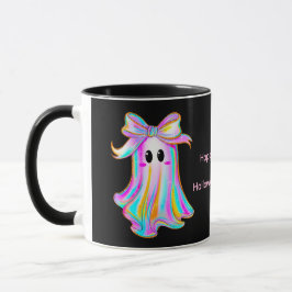 Taza Calabaza pastoral y mascota de halloween fantasma
