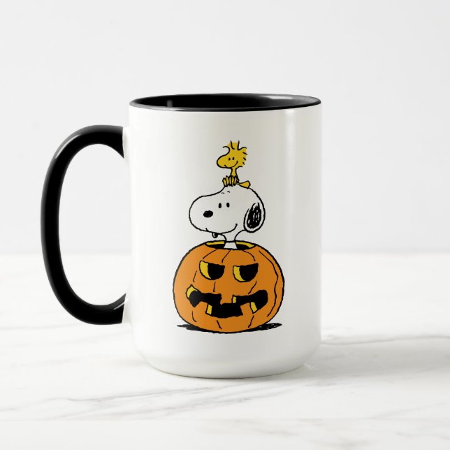 Taza Calabaza Snoopy & Woodstock (Izquierda)