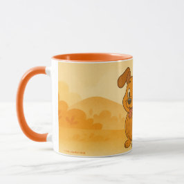 Taza Calabaza y perro