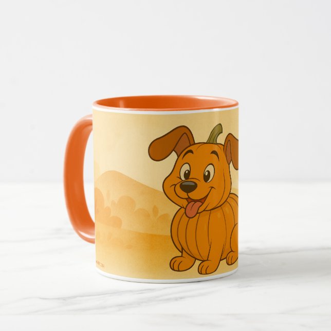 Taza Calabaza y perro (Anverso izquierdo)