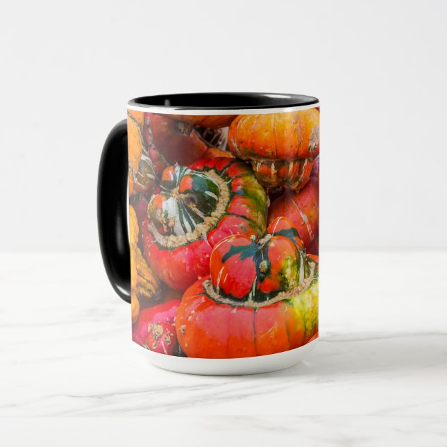 Taza Calabazas coloridas (Anverso izquierdo)