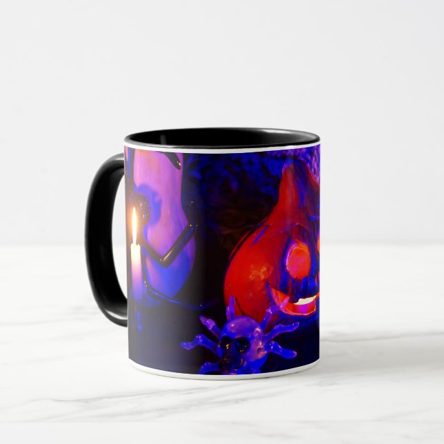 Taza Calabazas de neón (Anverso izquierdo)